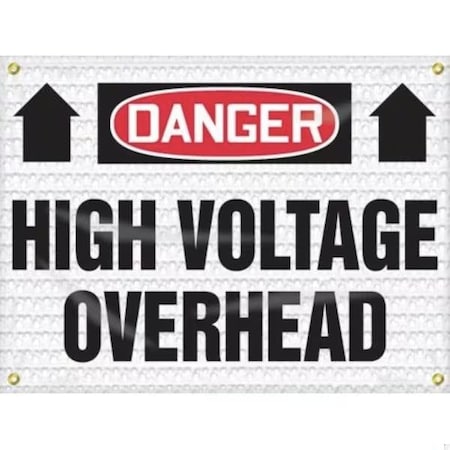 Accuform OSHA DANGER HIGH WIND SAFETY SIGN FMB110 FMB110